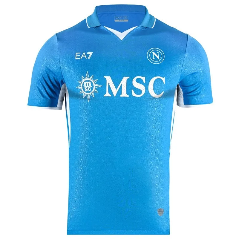 Cheddira's Napoli 2024/25 Home Kids' Jersey Set - Blue