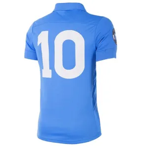 Maradona, Maglia retro n.10 di Napoli 1987/88 - Blu