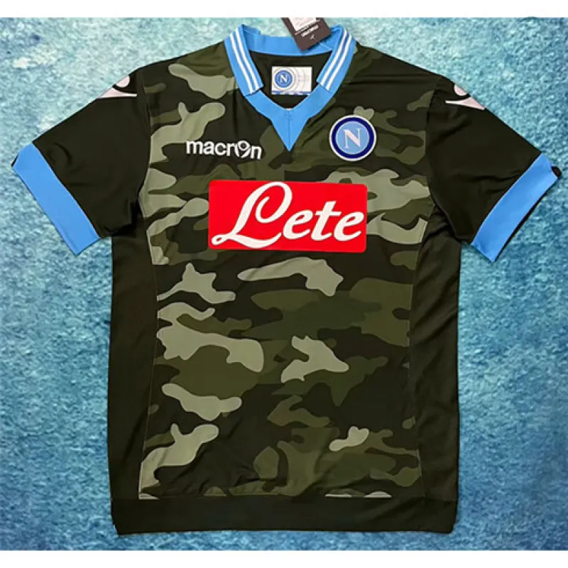Maglia retro di trasferta di Napoli 2013/14 - Verde