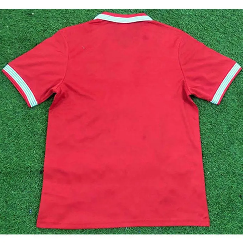 Troisième maillot rétro de Naples 1988/89 - Rouge