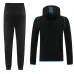 Napoli 2024/25 Hooded Sports Jacket - Black