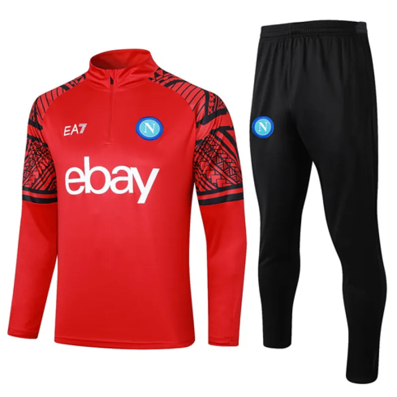 Abigliamento sportivo di Napoli 2024/25 - Rosso