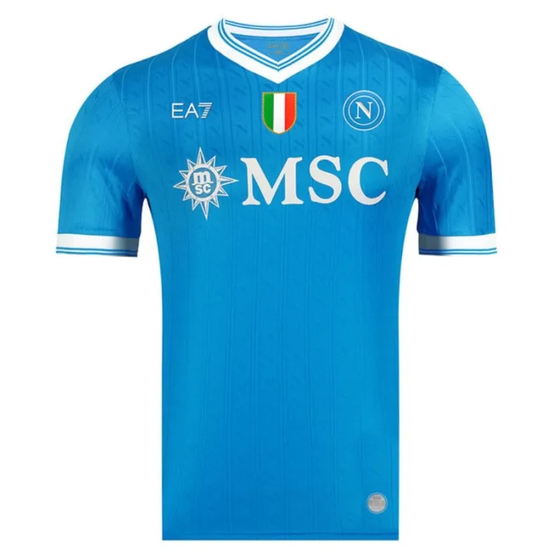 Maillot de joueur à domicile du Napoli 2025/26 - Bleu