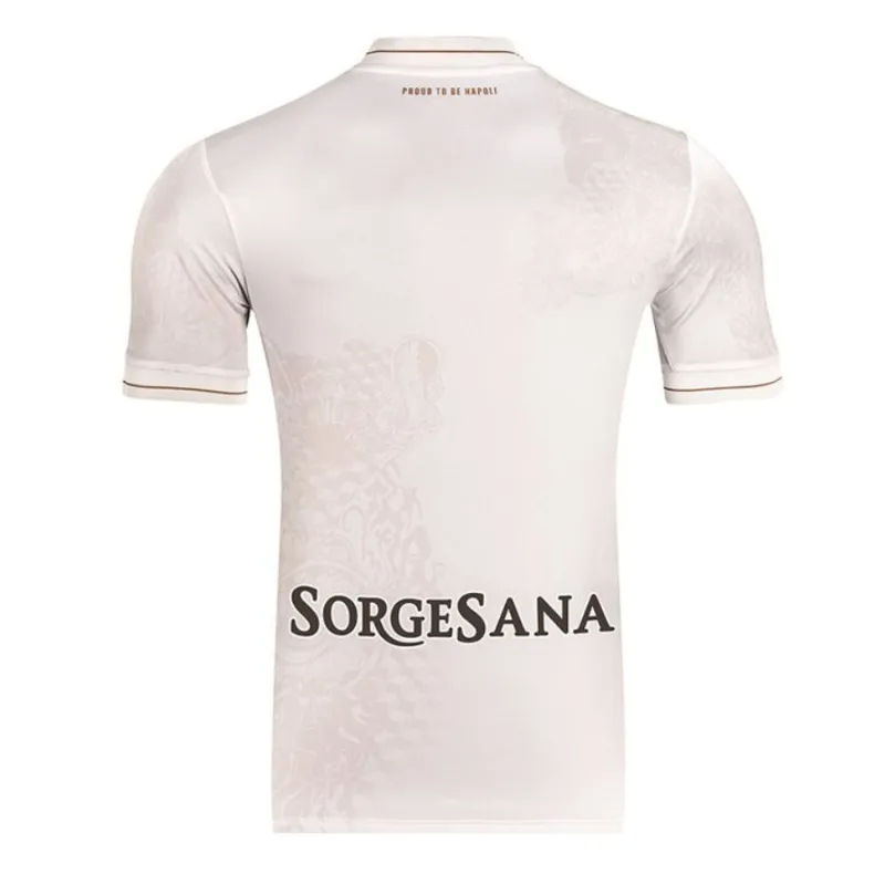 Set di maglia bambini in trasferta del Napoli 2025/26 - Beige