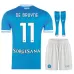 Set de camiseta infantil de casa de DE BRUYNE del Napoli 2025/26 - Azul