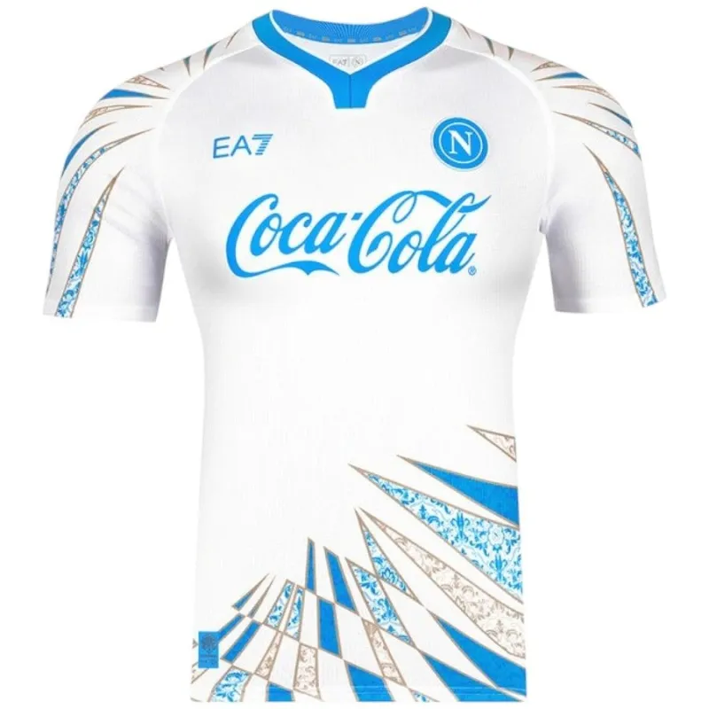 Camiseta de Prepartido Napoli 2025/26 - Blanco