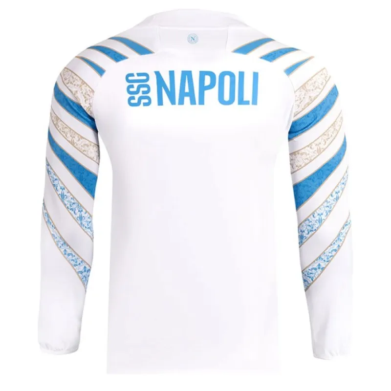 Napoli 2025/26 Pre-Match Long Sleeve Jersey - White