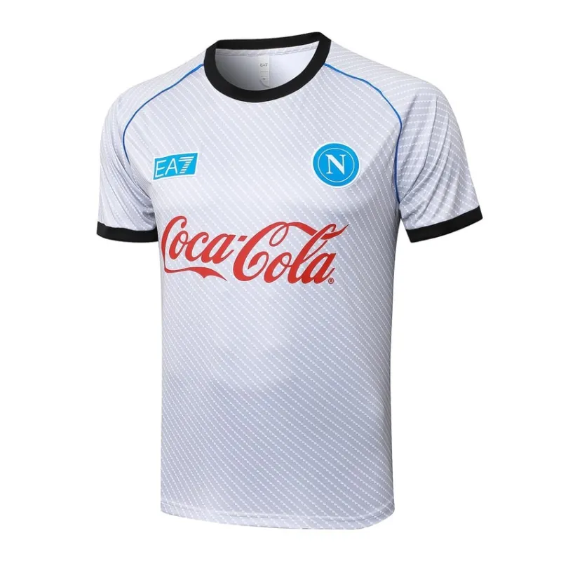 Napoli 2025/26 Training Jersey + Shorts - White
