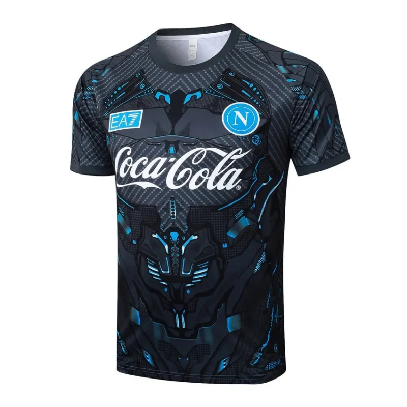 Napoli 2025/26 Training Jersey + Shorts - Black