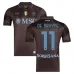 Nápoles DE BRUYNE 2025/26 Camiseta tercera - Negra