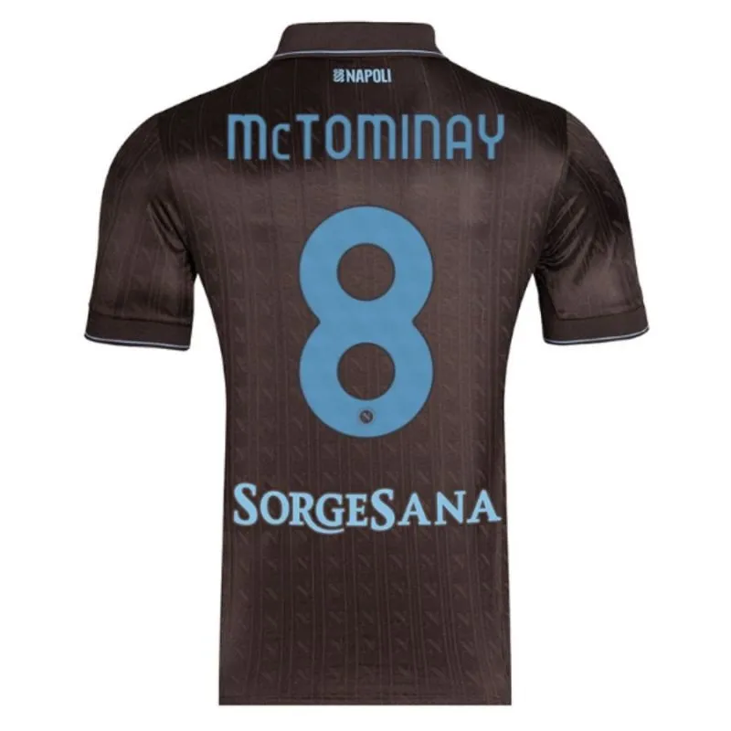 Napoli McTOMINAY 2025/26 Third Kids Kit - Black