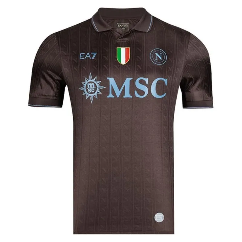 Napoli LUKAKU 2025/26 Third Kids Kit - Black