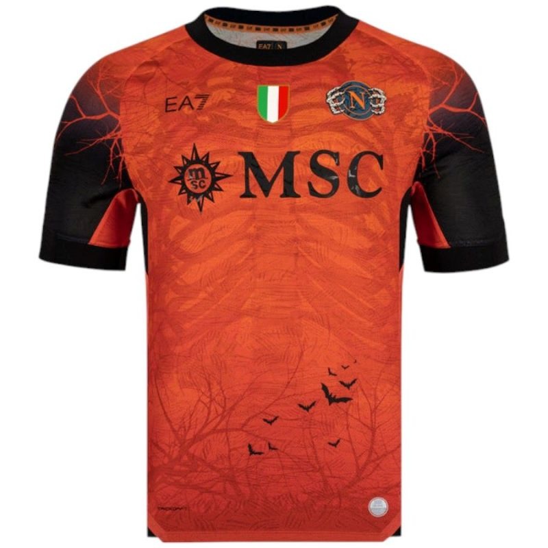 Napoli 2025/26 Halloween Kids Jersey - Orange