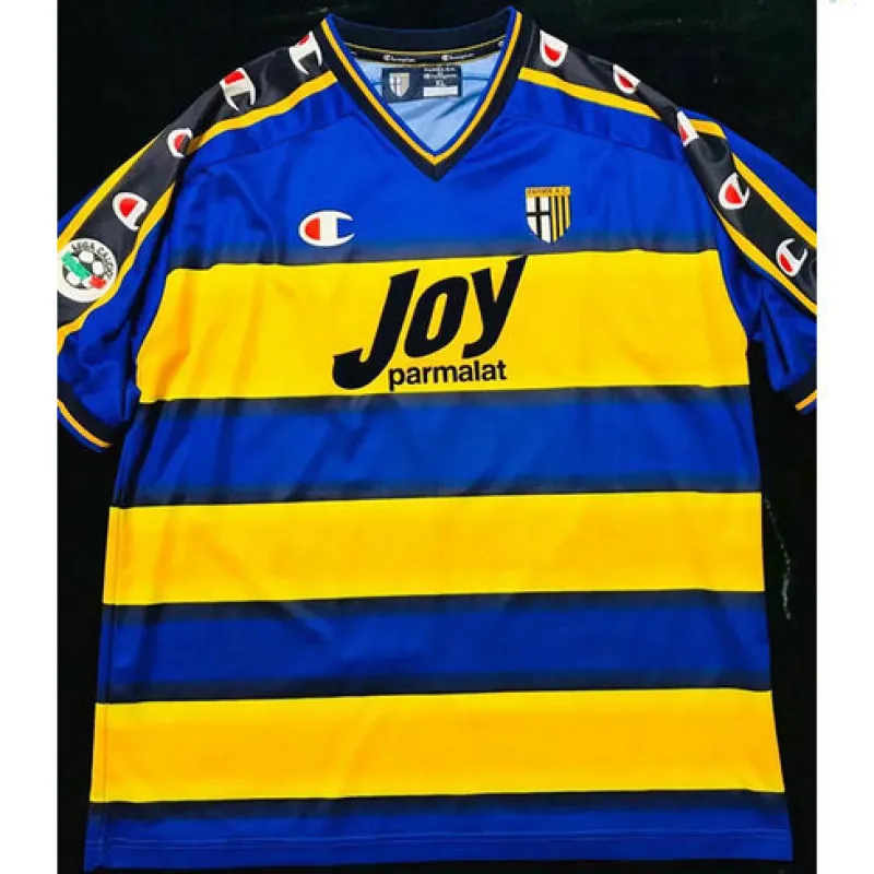 Maglia retro di trasferta di Parma 2001/02 - Blu