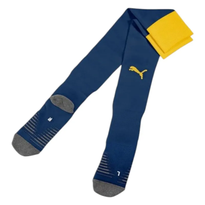 Ensemble Maillot Extérieur Enfant de Parme 2025/26 - Bleu/Jaune