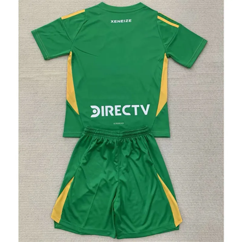 Maillot d'enfant gardien de but de Boca Juniors 2024/25 - Vert