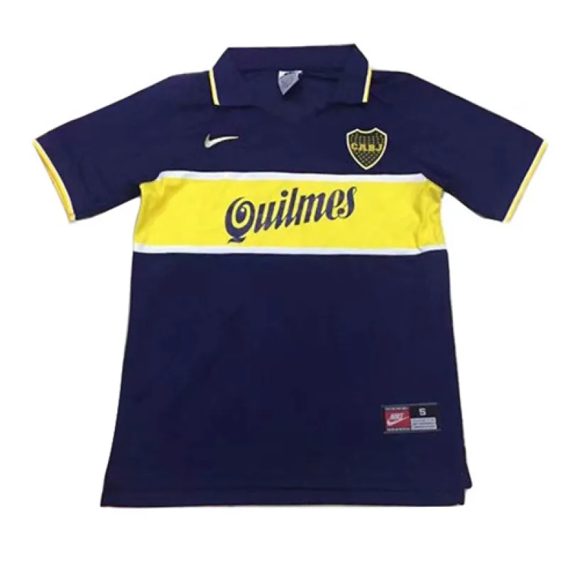 Boca Juniors 1997/98 Retro Jersey - Blue