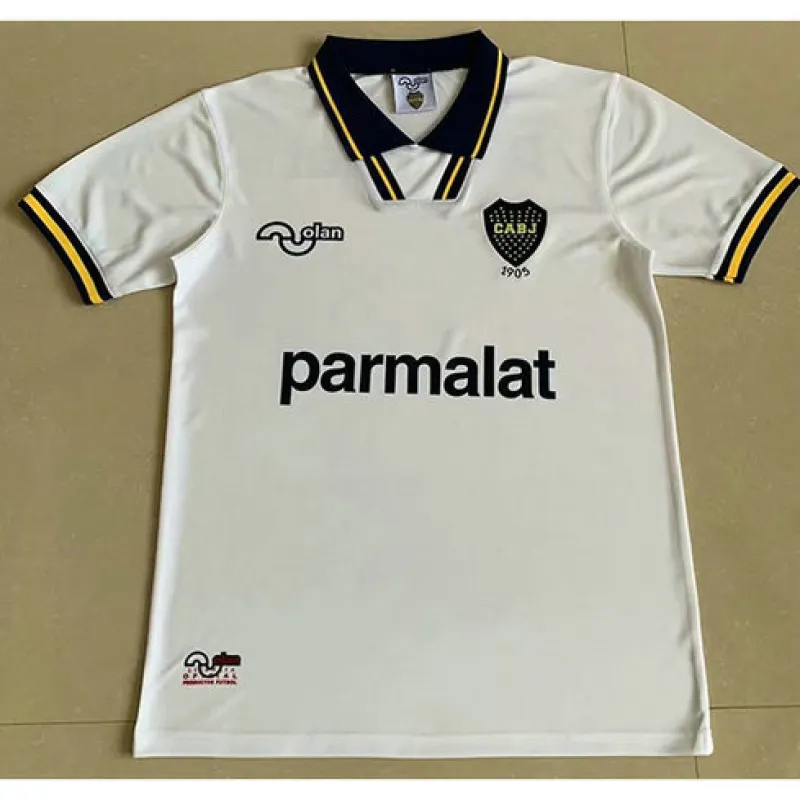 Camiseta retrò de fuera de Boca Juniors 1994 - Blanca