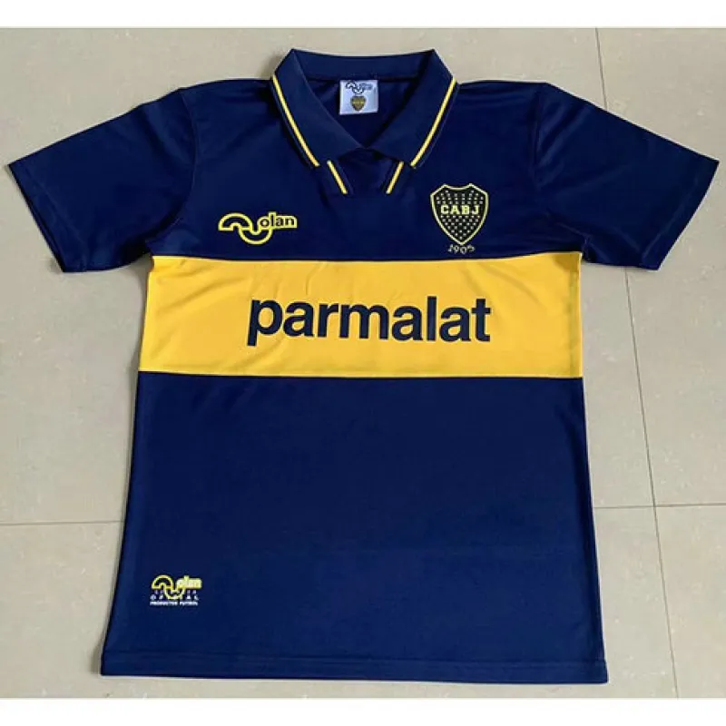 Maillot retrô domicile de Boca Juniors en 1994 - Bleu