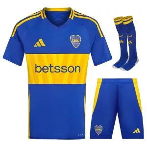 Jeu de maillots pour enfants domicile de Boca Juniors 2024/25 - Bleu