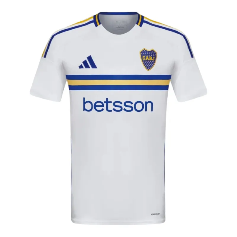 Boca Juniors 2024/25 Away Kids' Jersey Set - White