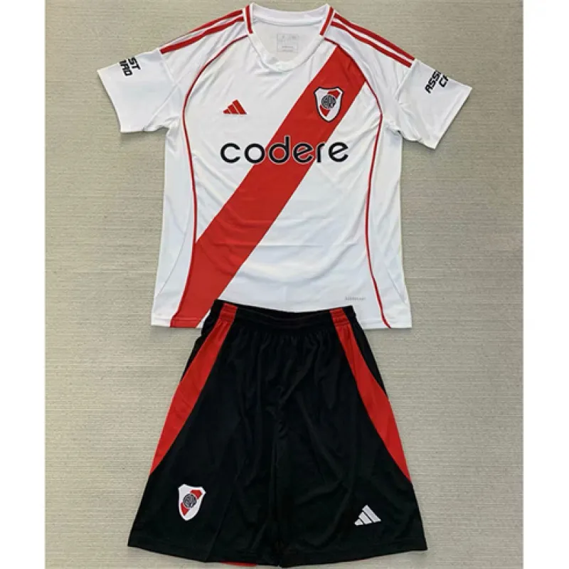 River Plate 2024/25 Kids' Home Jersey - White
