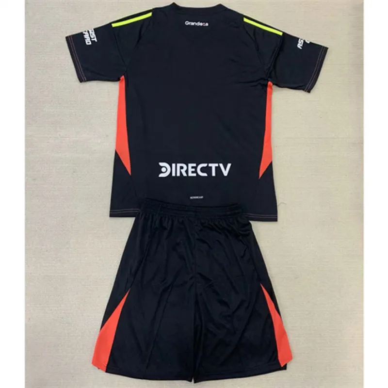 Camiseta de portero para niños de River Plate 2024/25 - Negra