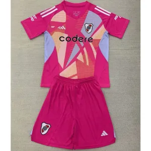 River Plate 2024/25 Kids' Goalkeeper Jersey - Pink