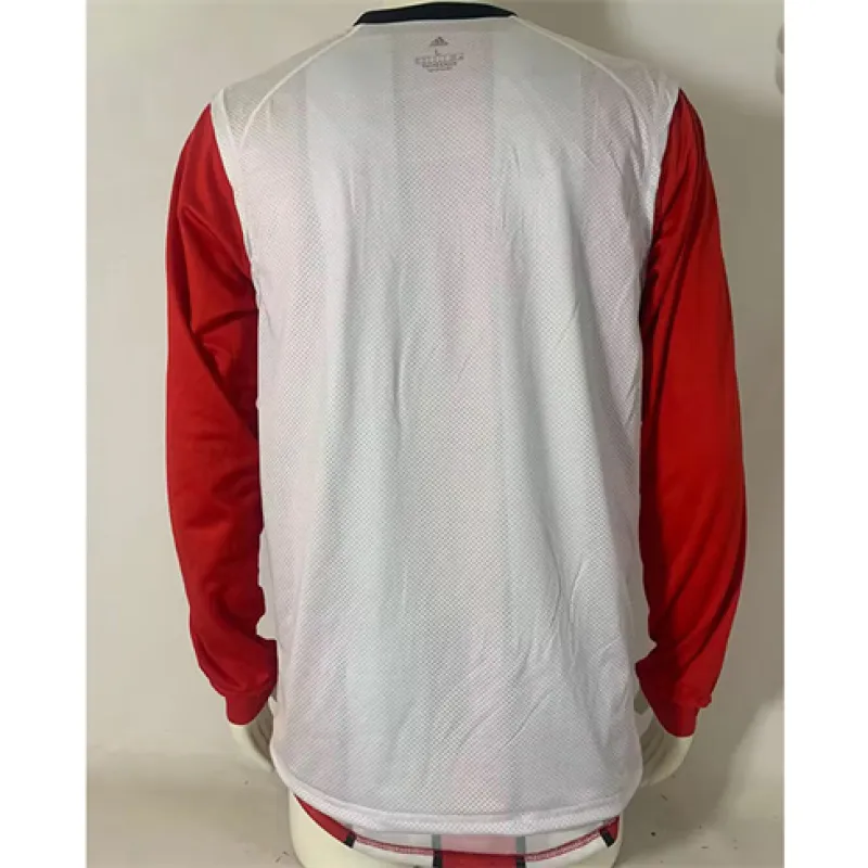 River Plate 2003/04 Maglia retro a maniche lunghe di trasferta - Bianca