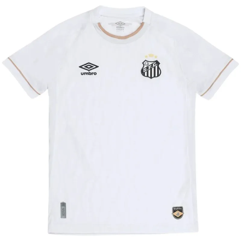 Kit Enfant Domicile Santos 2026/27 Blanc