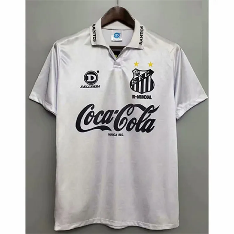 Santos 1993 Retro Heimtrikot - Weiß