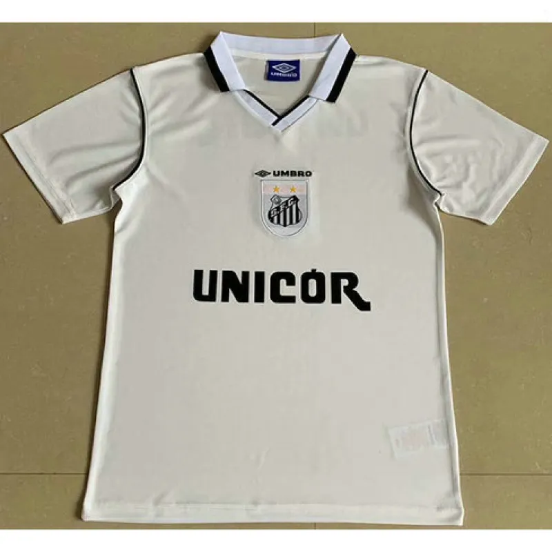 Santos 1999 Retro Home Jersey - White