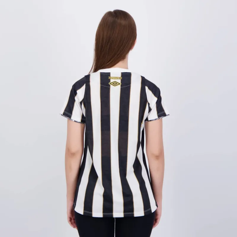 Santos 2024/25 Away Women's Jersey - Black