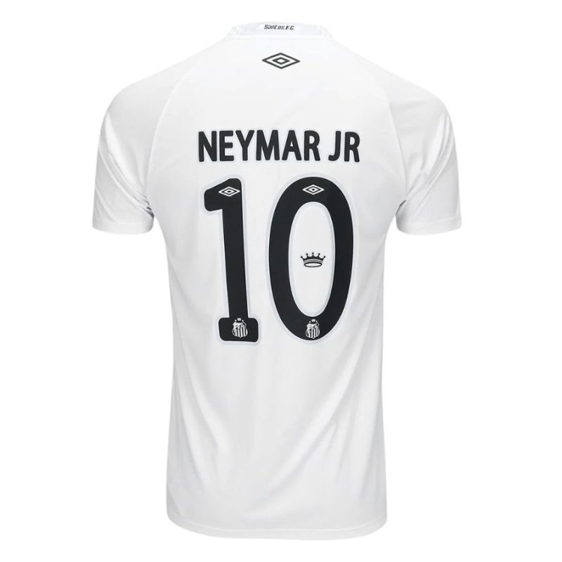 Santos NEYMAR Kids' Jersey 2025/26 Home - White