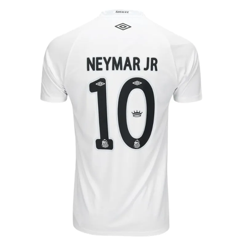 Santos NEYMAR Maillot d'enfant + Short 2025/26 domicile - Blanc