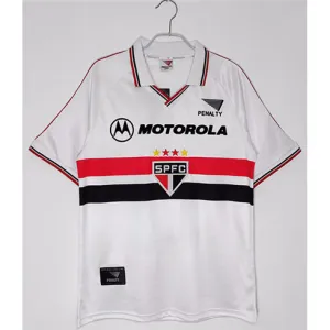 São Paulo 2000 Retro Home Jersey - White