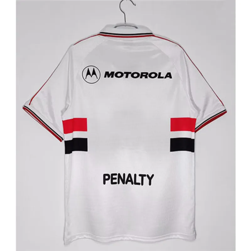 Maillot rétro domicile de São Paulo en 2000 - Blanc