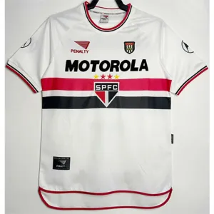 São Paulo 2000 Retro Home Jersey A - White