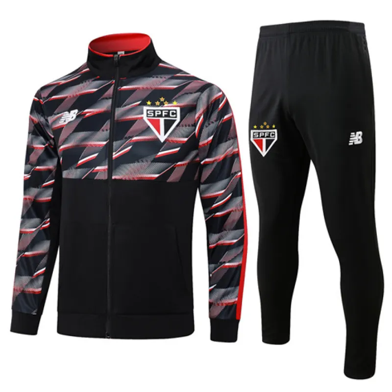 São Paulo 2024/25 Sports Jacket - Black