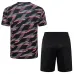 Camisa + pantalones cortos de entrenamiento de São Paulo 2024/25 - Negro