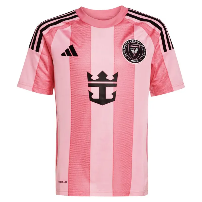 Inter Miami CF 2025/26 Home Kids' Jersey - Pink