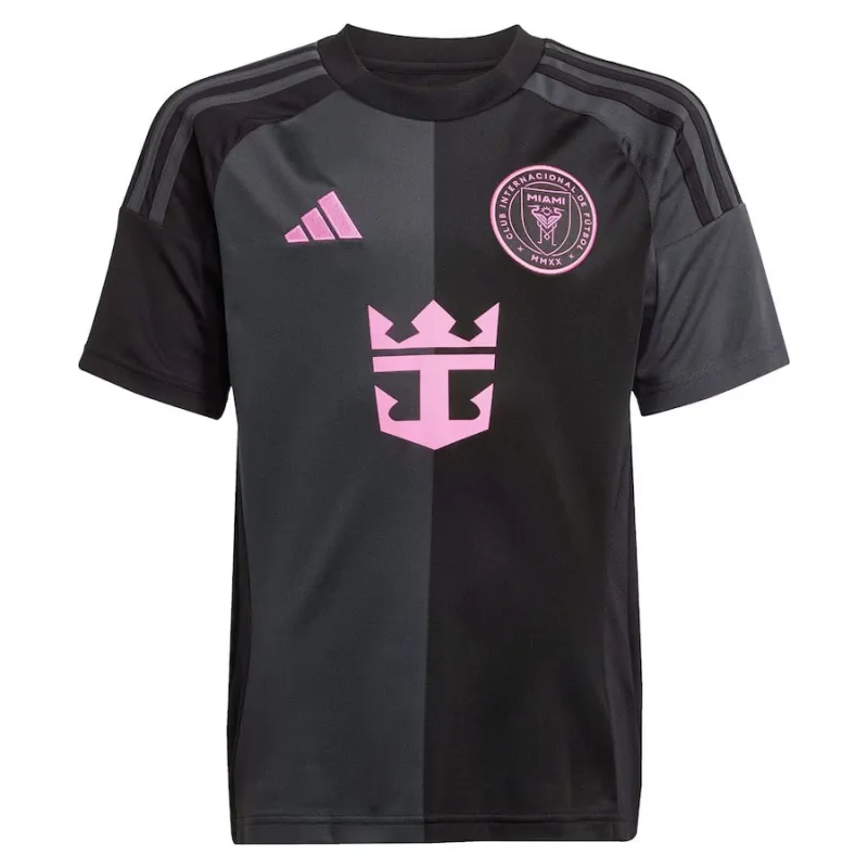 Inter Miami 2025/26 Away Kids' Jersey - Black