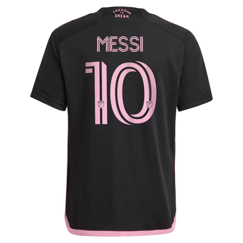 Lionel Messi's Inter Miami 2024/25 Away Children's Jersey - Black
