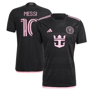 Maglia d'esterno di Lionel Messi di Inter Miami 2024/25 - Nera