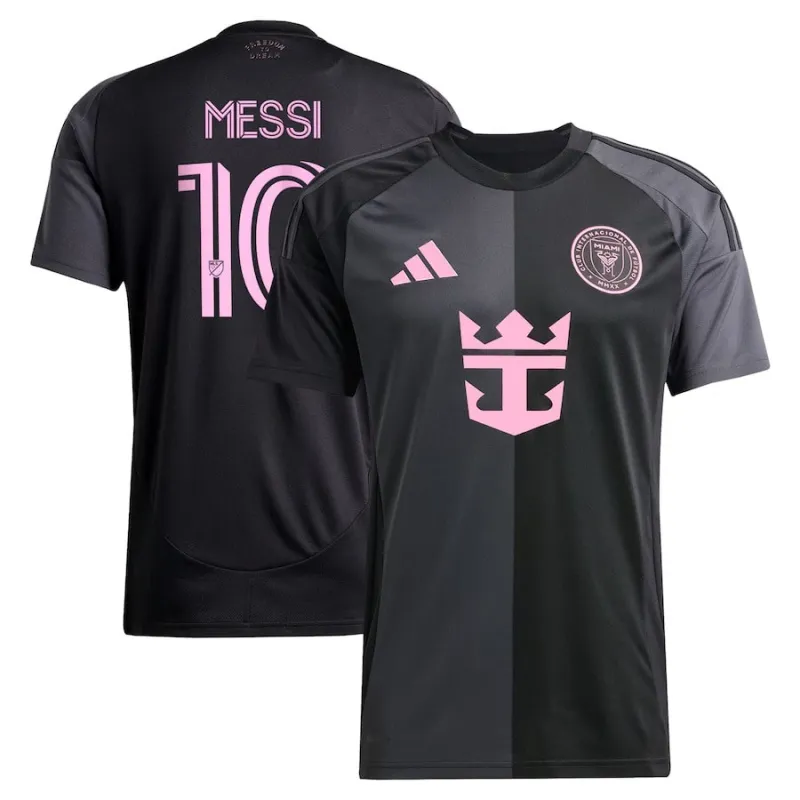Maillot d'extérieur de Lionel Messi pour l'Inter Miami 2025/26 - Noir