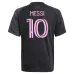 Lionel Messi's Inter Miami 2025/26 Away Kids Jersey - Black