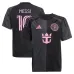 Lionel Messi's Inter Miami 2025/26 Away Kids Jersey - Black