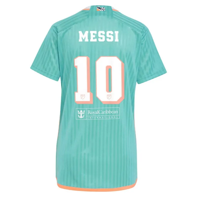 Lionel Messi's Inter Miami 2024/25 Third Women's Jersey - Green