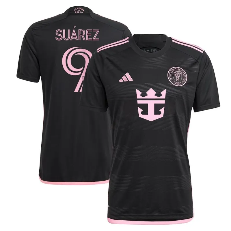 Luis Suarez's Inter Miami 2024/25 Away Jersey - Black