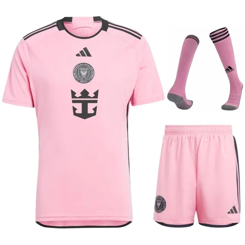 Inter Miami 2024/25 Home Kids' Kit - Pink